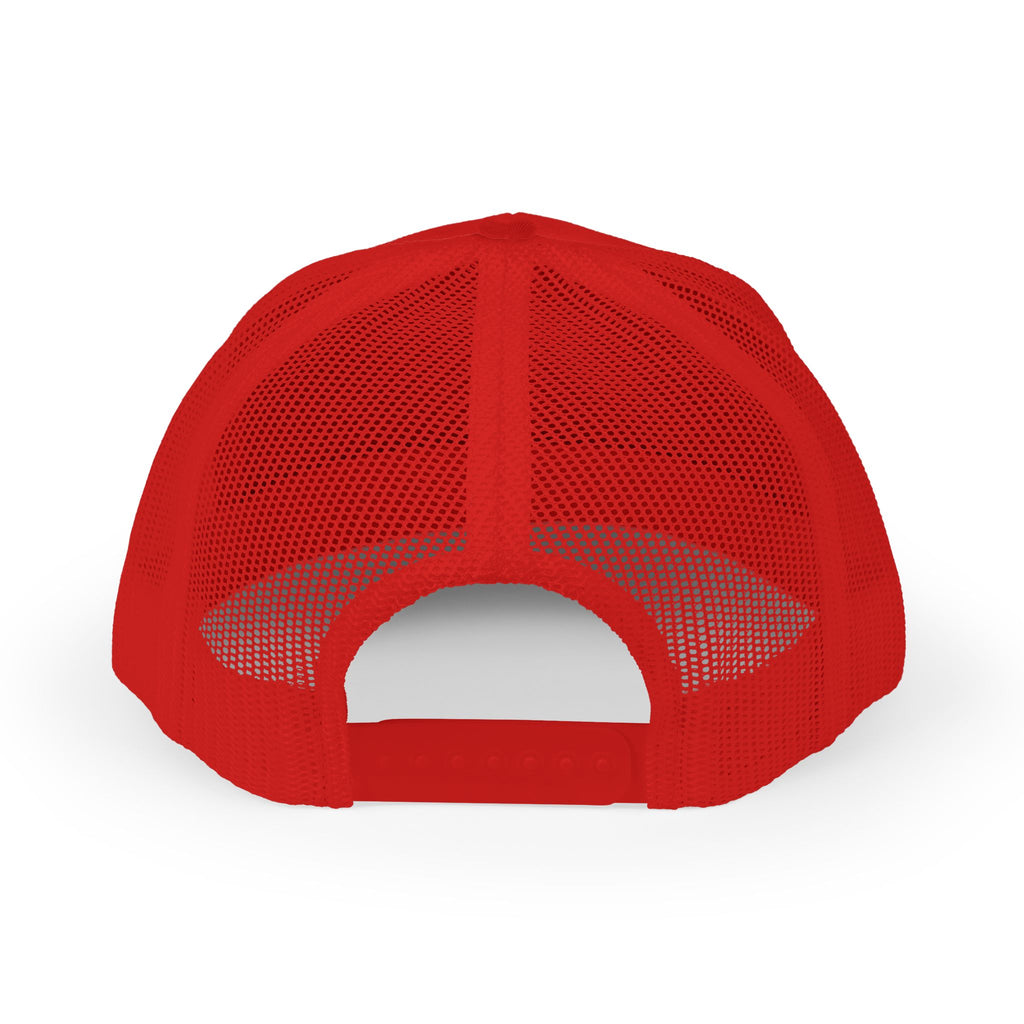 Red, White & Blonde Trucker Cap