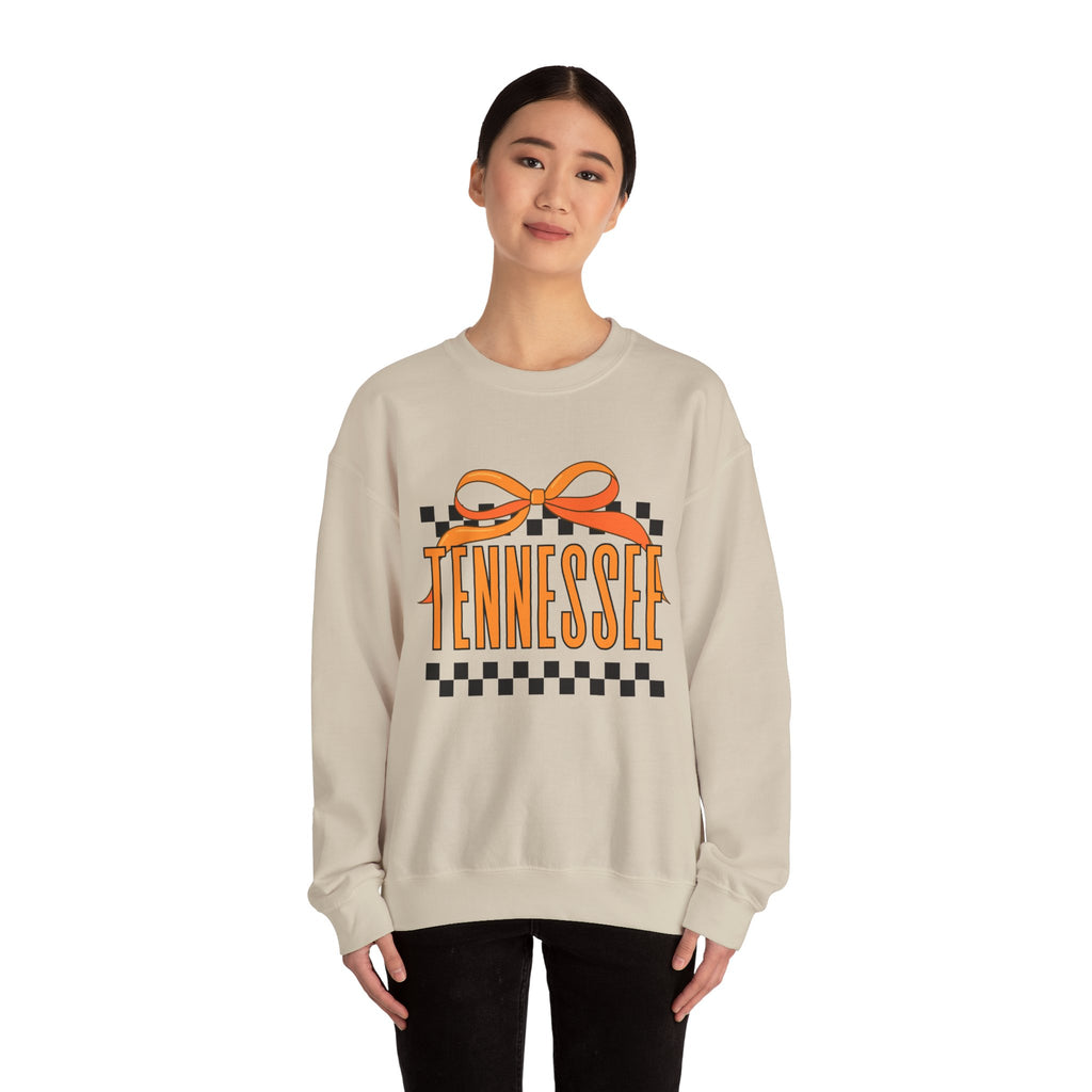 Tennessee Checker Ribbon Sweatshirt